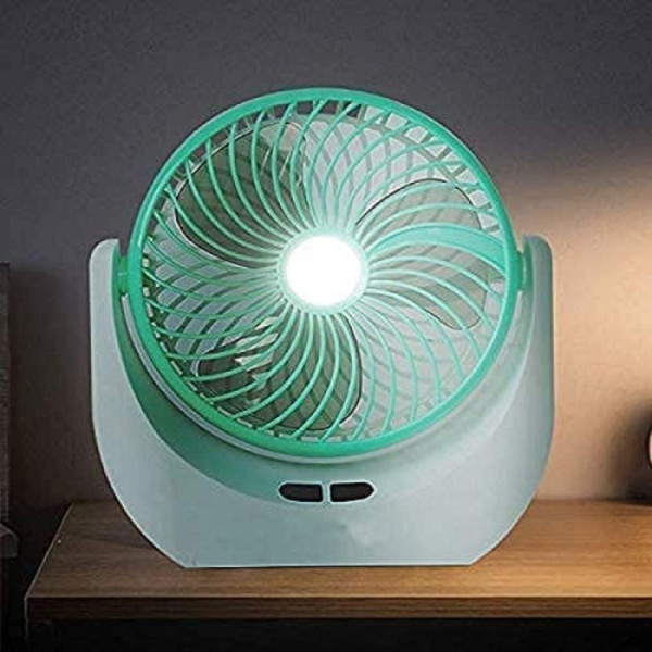 Table Fan with LED Light JY-1880 image 1