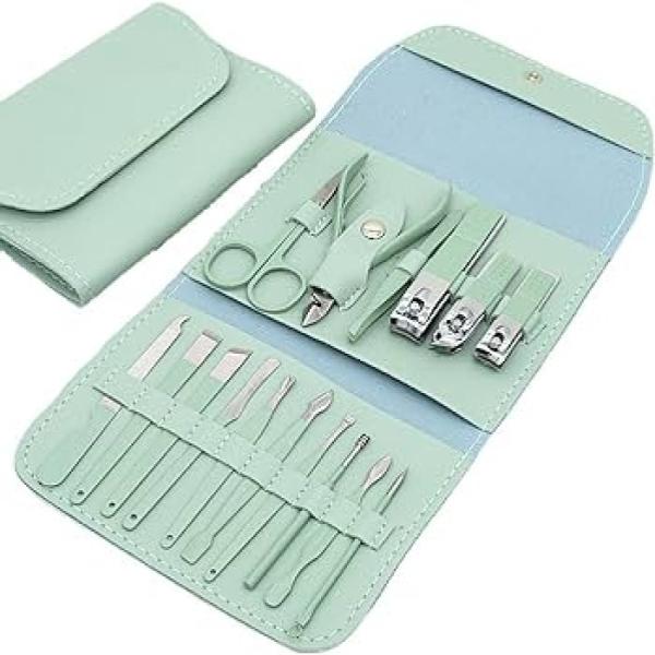 Steel Nail Cutter box-(16ps) Manicure Set. image 3