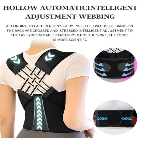 Back Straightener Adjustable Posture Belt image 1